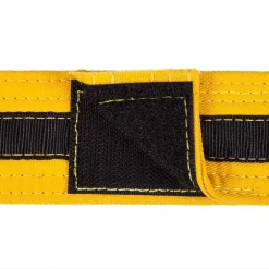 Adjustable Black Striped Belt