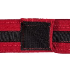 Adjustable Black Striped Belt