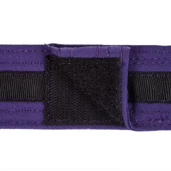 Adjustable Black Striped Belt