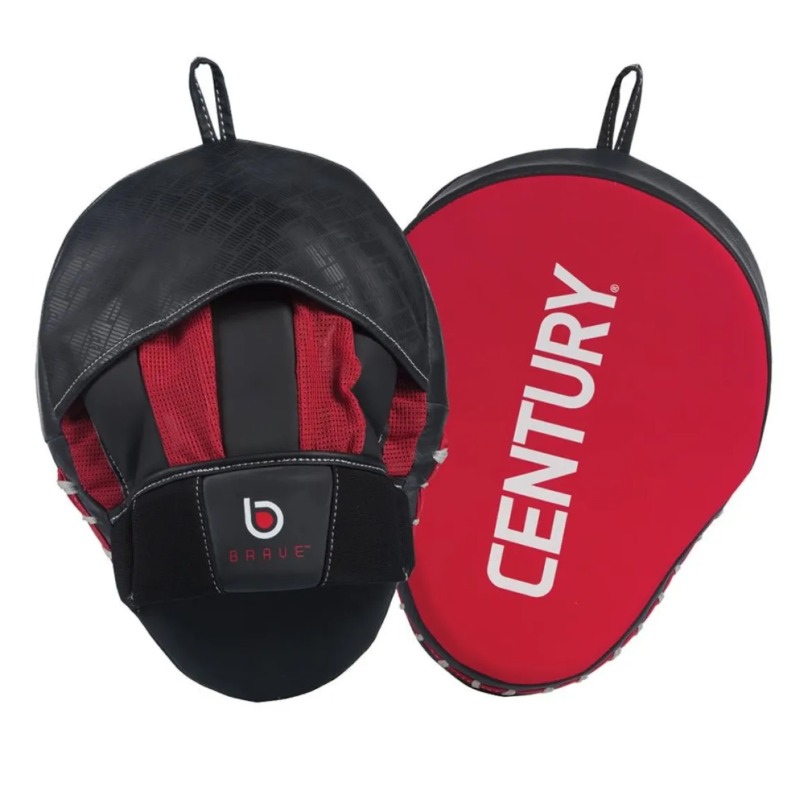Brave Punch Mitt Pair - Red/Black