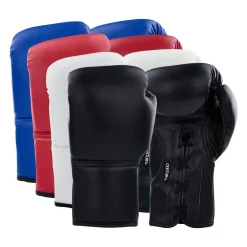 Century Solid Leather Lace Up Bag Glove
