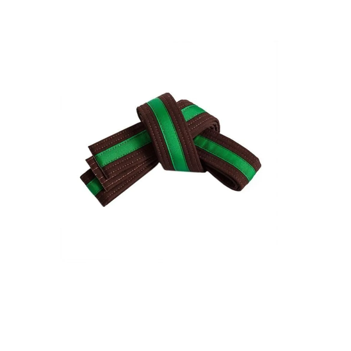 Double Wrap Single Striped Belt