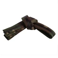 Double Wrap Striped Camo Belt