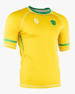 Gameness Brazil Short Sleeve Rash Guard