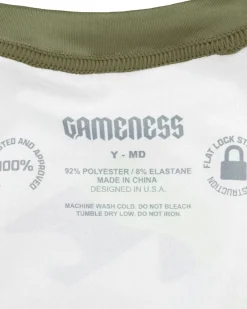 Gameness Combate Youth Short Sleeve Rash Guard