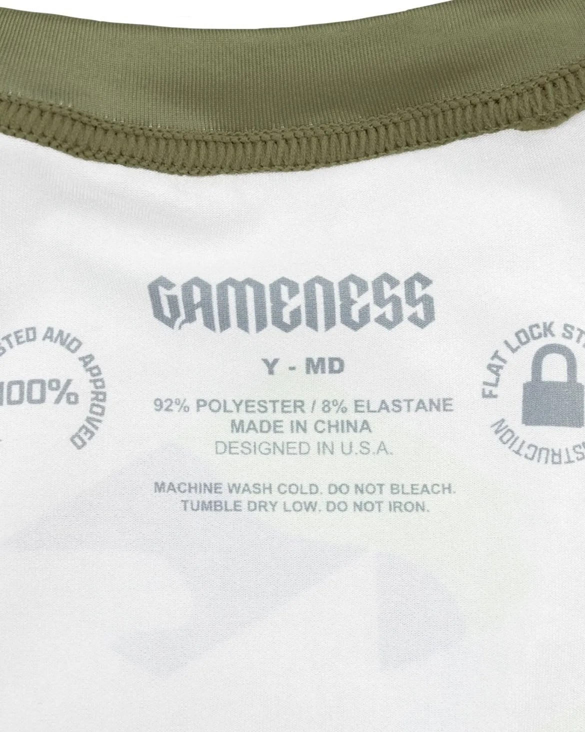 Gameness Combate Youth Short Sleeve Rash Guard