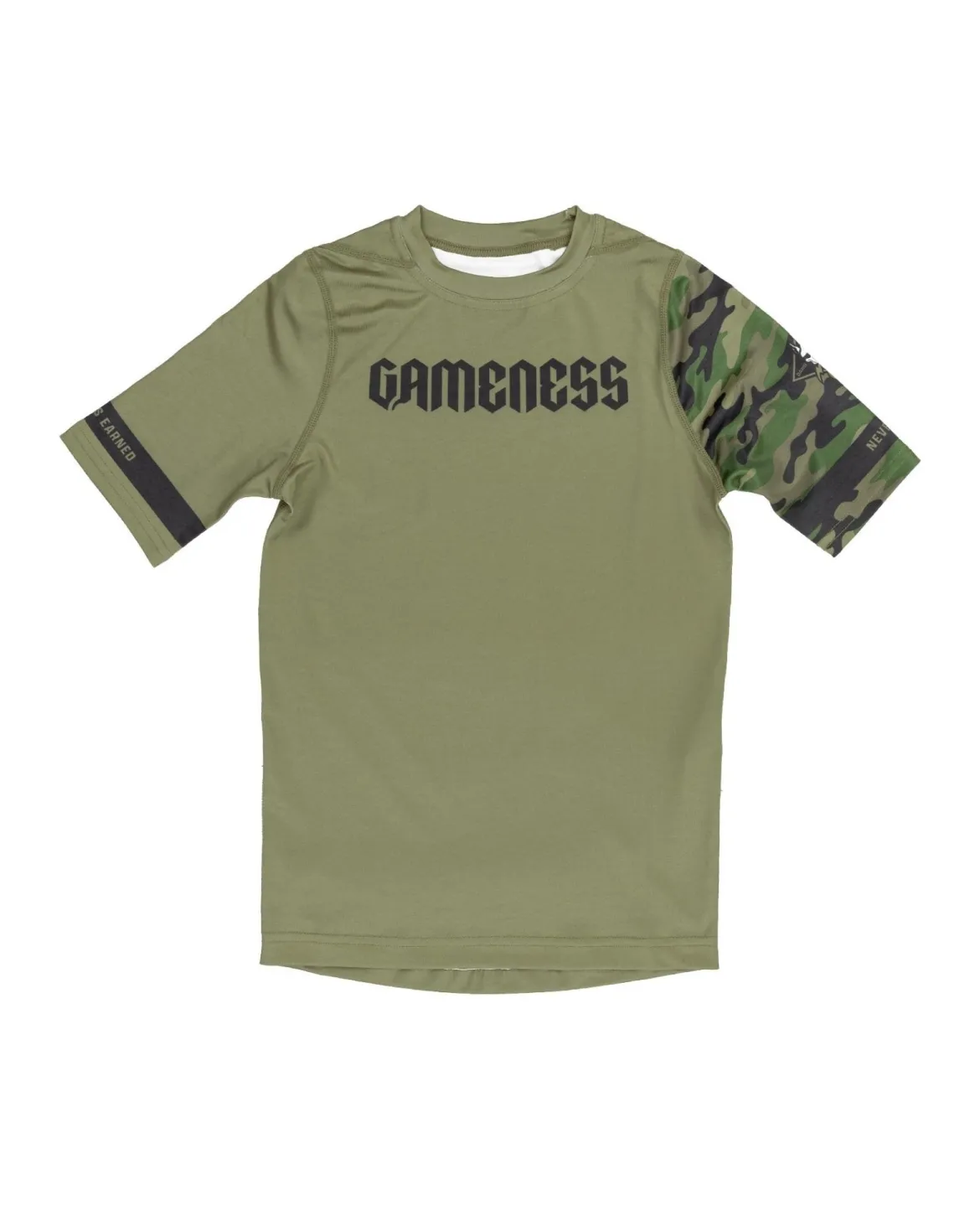 Gameness Combate Youth Short Sleeve Rash Guard