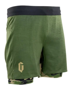 Gameness Men's Combate Lined Grappling Shorts