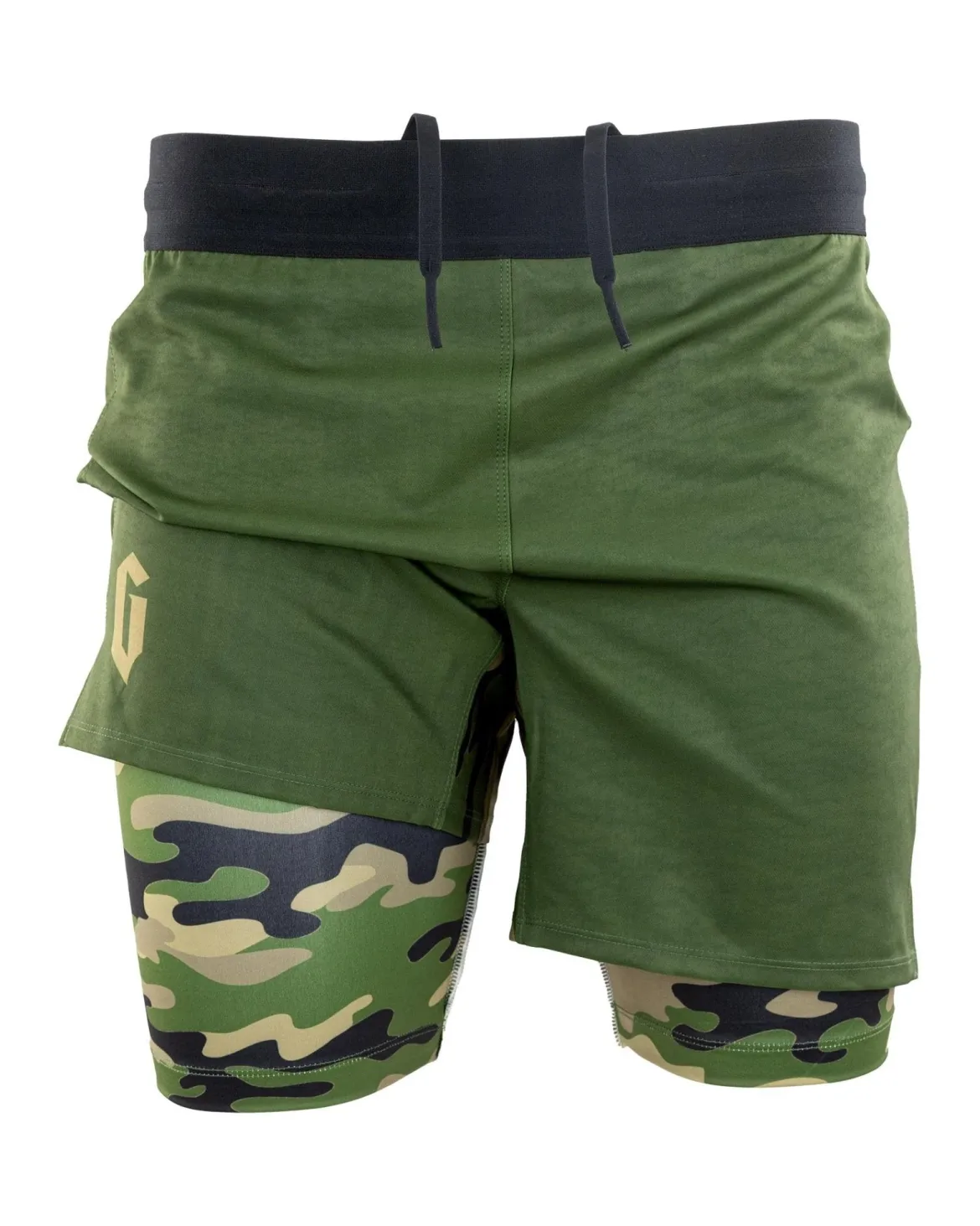 Gameness Men's Combate Lined Grappling Shorts