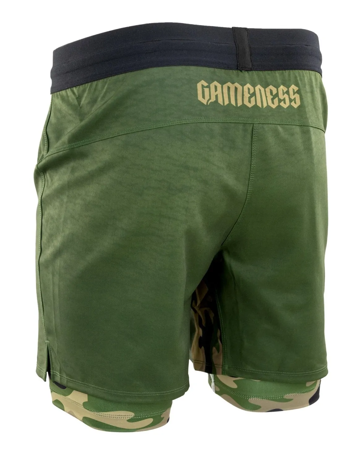 Gameness Men's Combate Lined Grappling Shorts