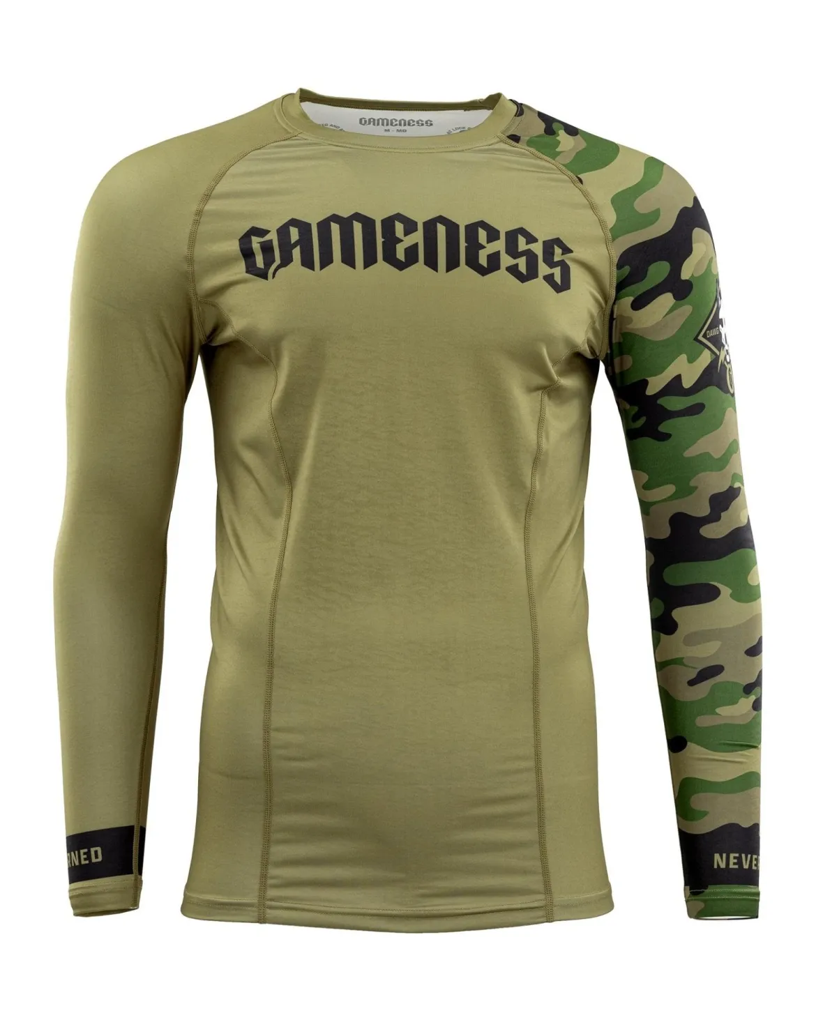 Gameness Men's Combate Long Sleeve Rash Guard