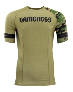 Gameness Men's Combate Short Sleeve Rash Guard