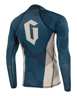 Gameness Men's Long Sleeved Meeting Of The Waters Rash Guard