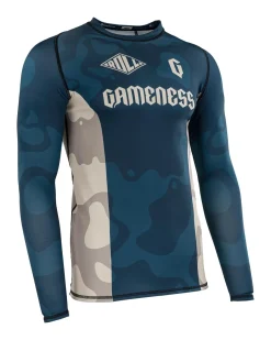 Gameness Men's Long Sleeved Meeting Of The Waters Rash Guard