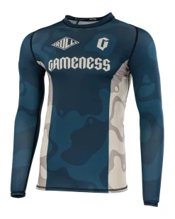 Gameness Men's Long Sleeved Meeting Of The Waters Rash Guard