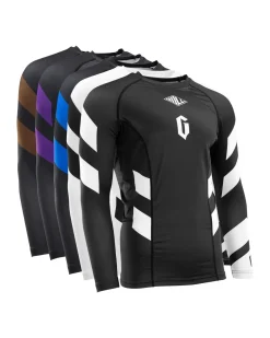 Gameness Men's Long Sleeve Pro Ranked Rash Guard