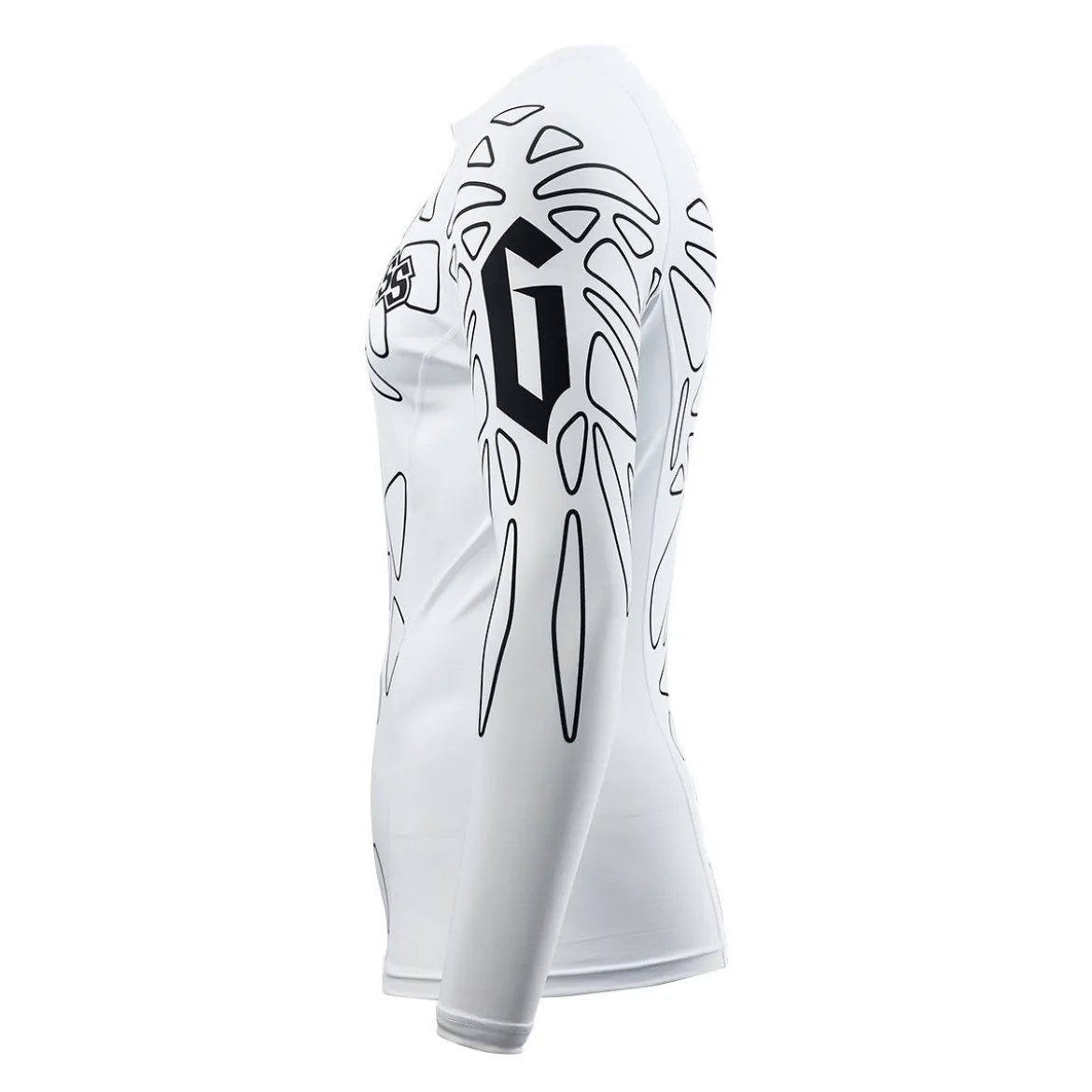 Gameness Men's Long Sleeve Pro Ranked Rash Guard