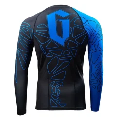 Gameness Men's Long Sleeve Pro Ranked Rash Guard