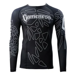 Gameness Men's Long Sleeve Pro Ranked Rash Guard