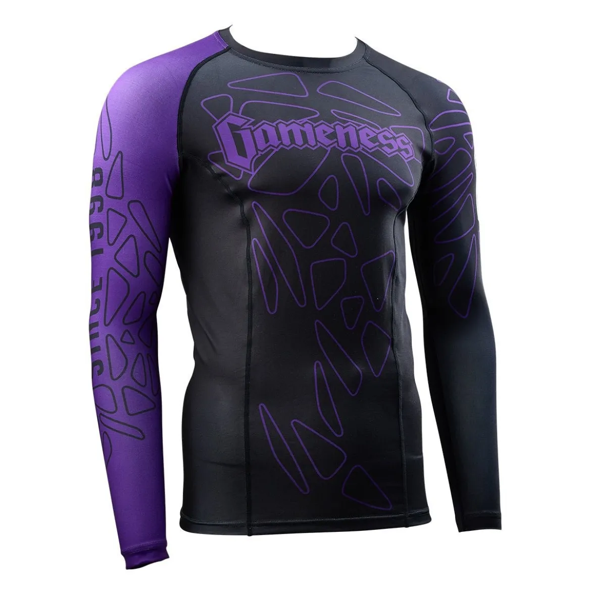 Gameness Men's Long Sleeve Pro Ranked Rash Guard