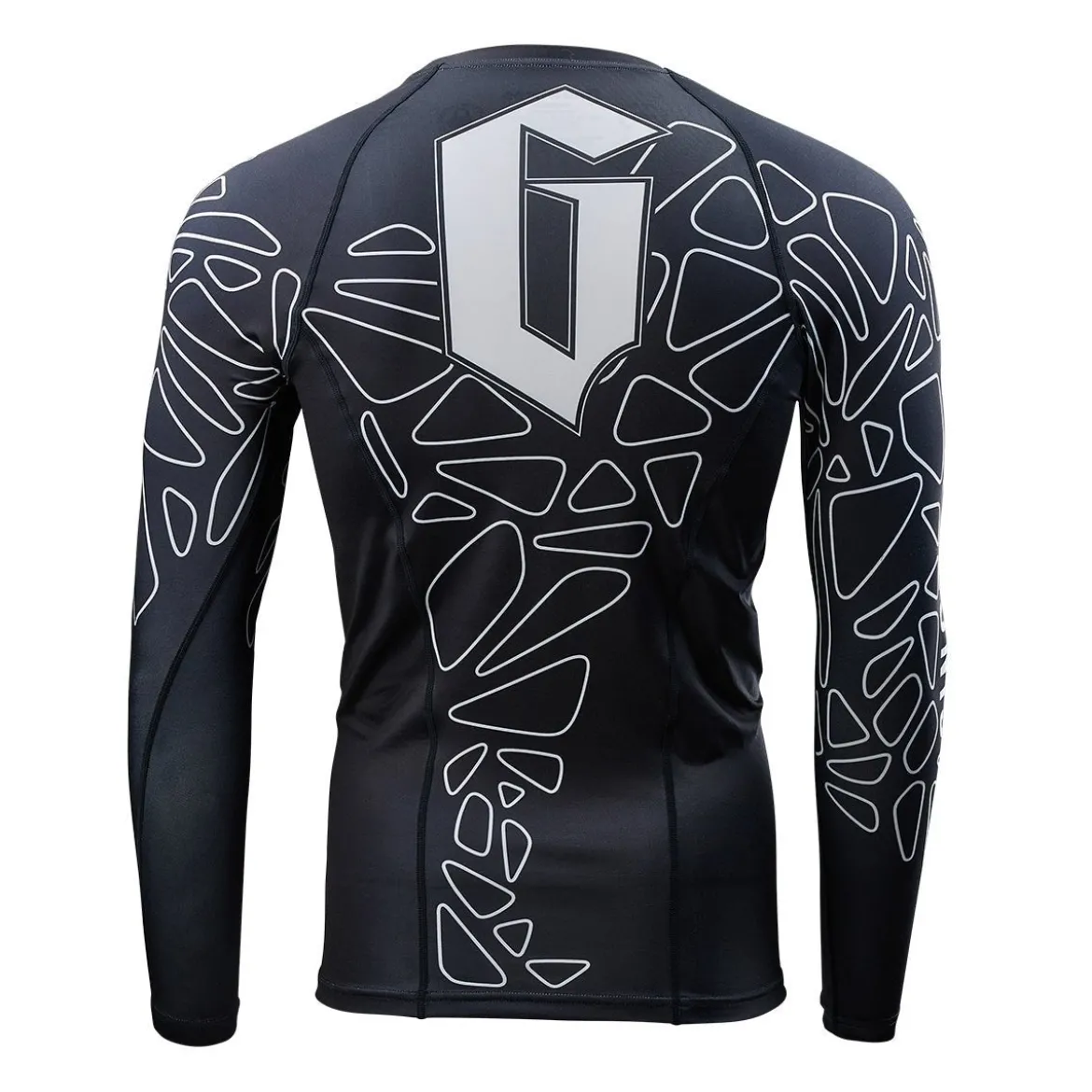 Gameness Men's Long Sleeve Pro Ranked Rash Guard