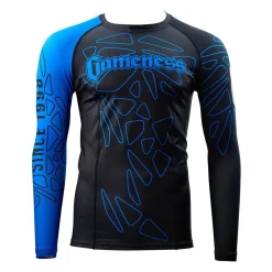 Gameness Men's Long Sleeve Pro Ranked Rash Guard