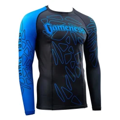 Gameness Men's Long Sleeve Pro Ranked Rash Guard