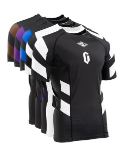 Gameness Men's Short Sleeve Pro Ranked Rash Guard