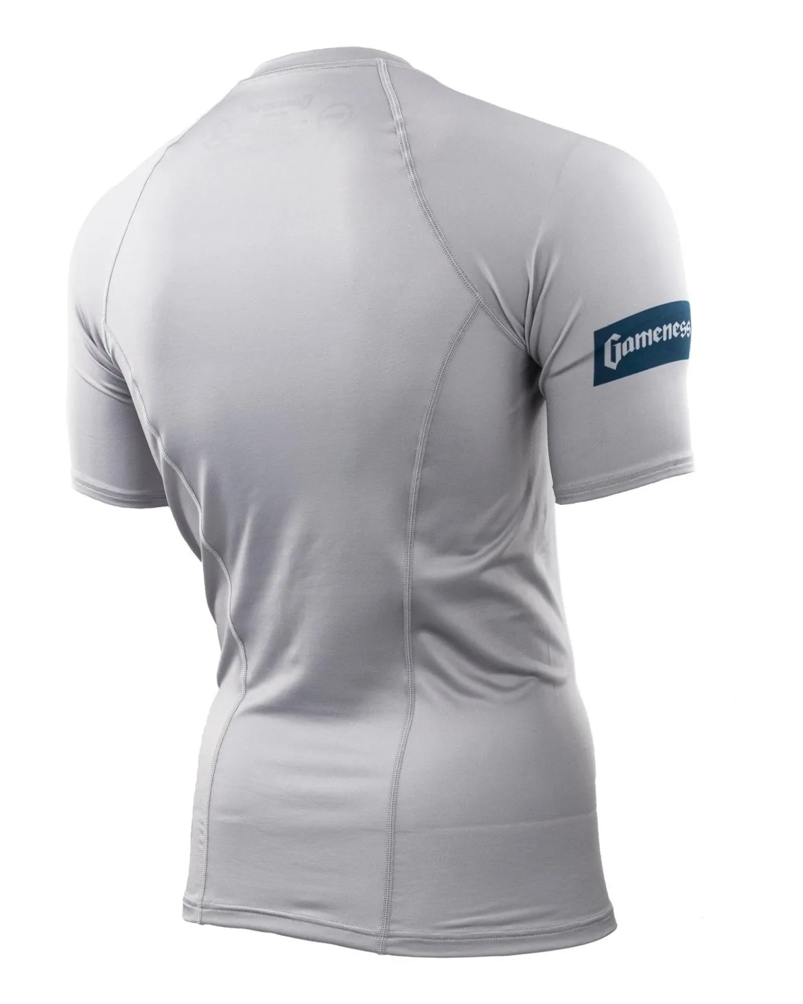 Gameness Men's Short Sleeve Solid Rash Guard