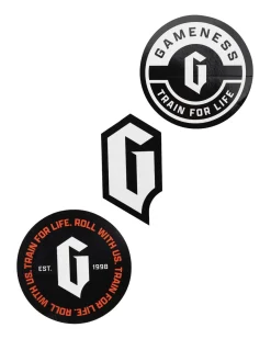Gameness 3-Pack Sticker Set