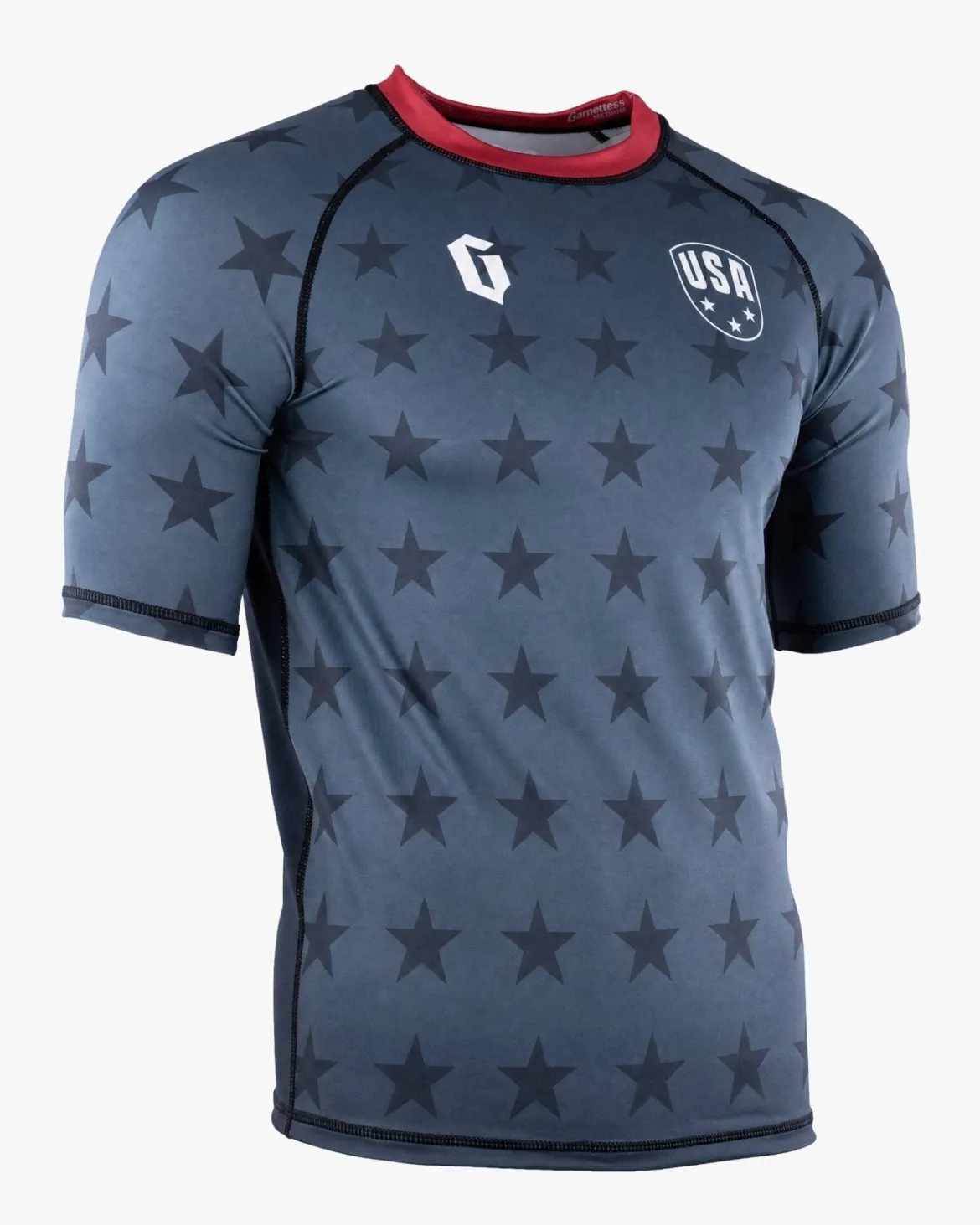 Gameness USA Stars Short Sleeve Rash Guard