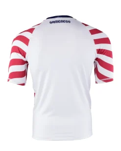 Gameness USA Stripes Short Sleeve Rash Guard