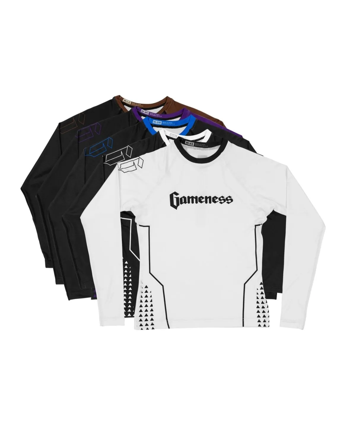 Gameness Women's Long Sleeve Ranked Rash Guard