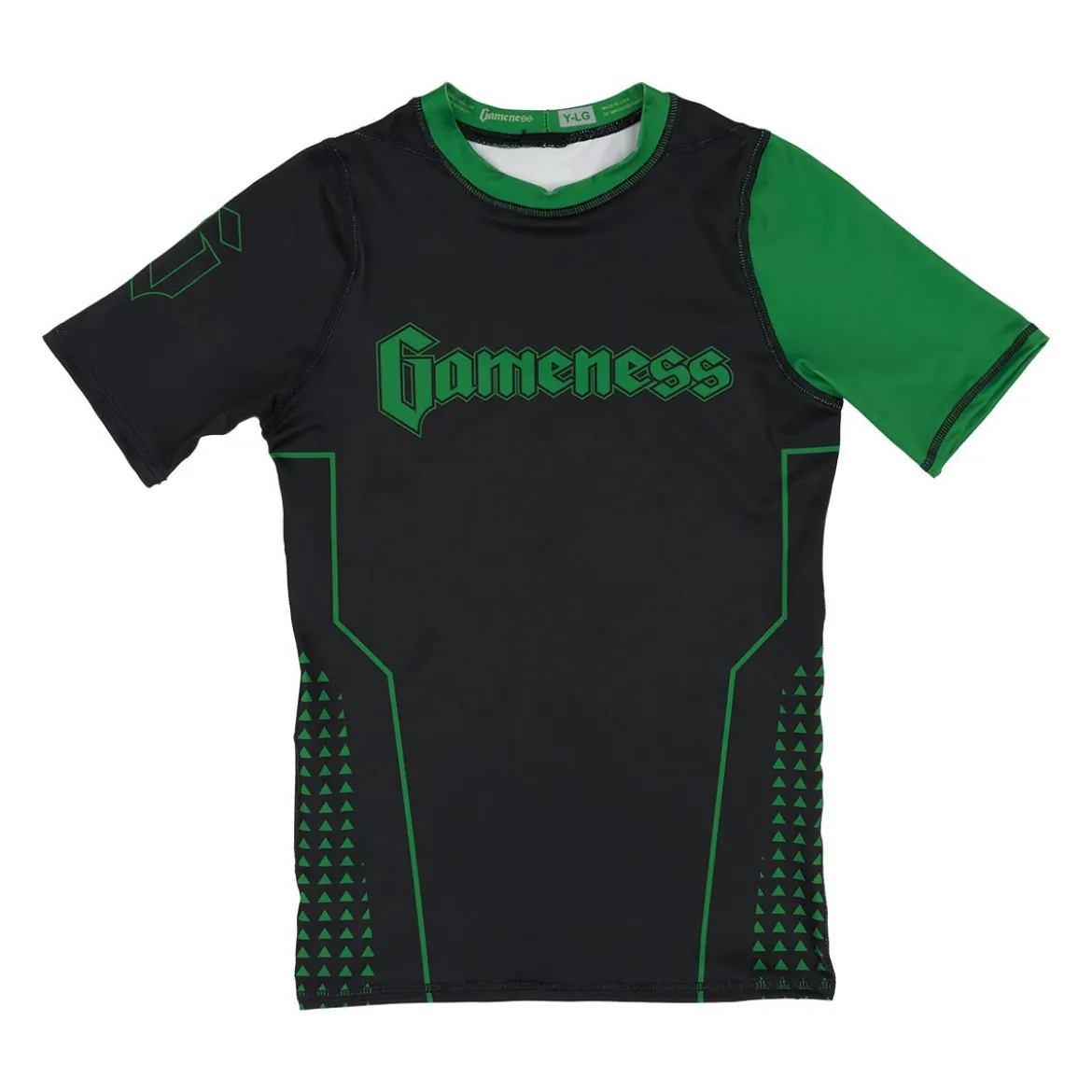 Gameness Youth Short Sleeve Ranked Rash Guard