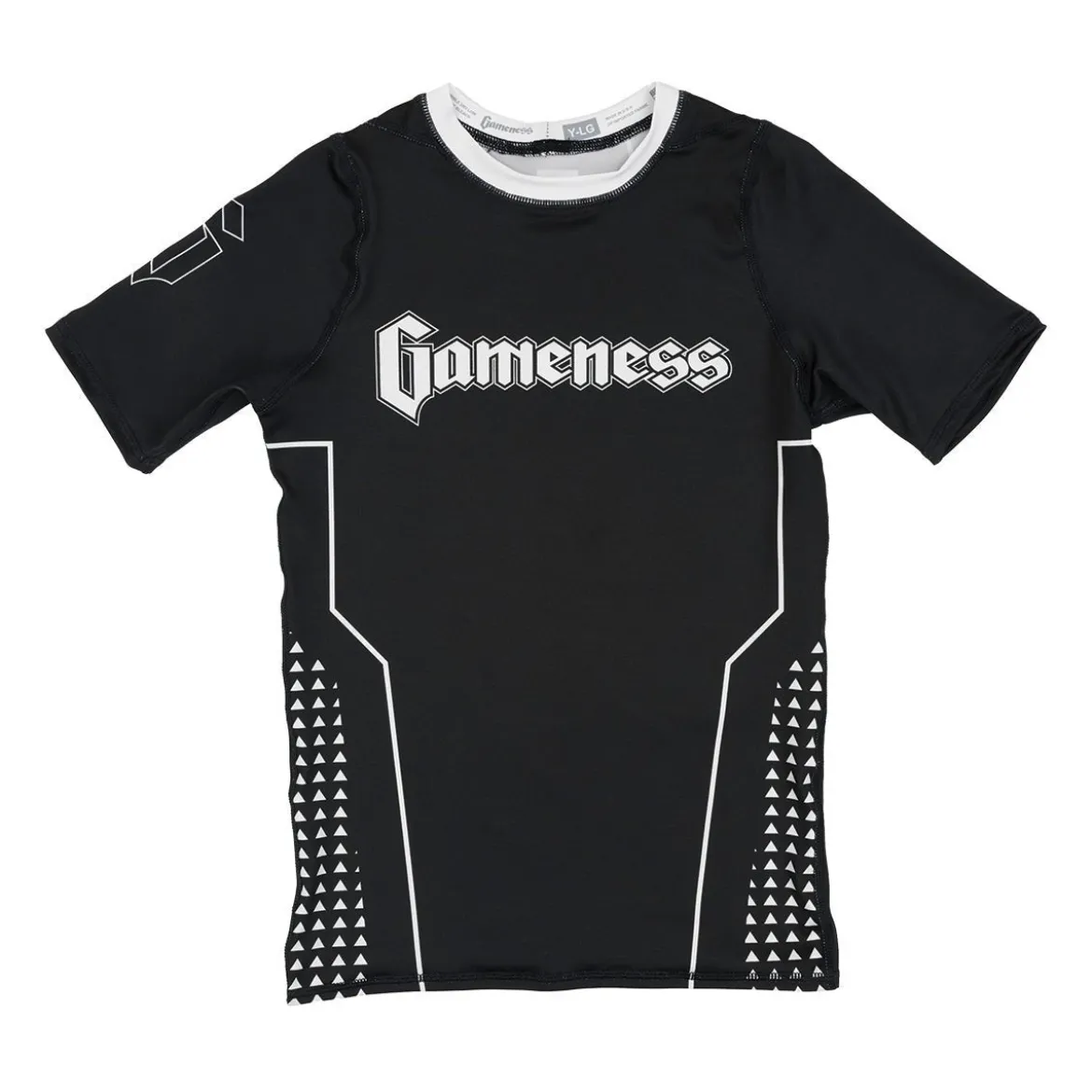 Gameness Youth Short Sleeve Ranked Rash Guard