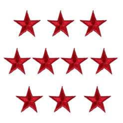 Iron-On Star Patches - 10 Pack