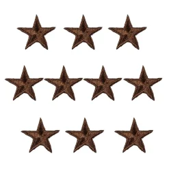 Iron-On Star Patches - 10 Pack
