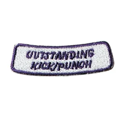 Lil' Dragon Achievement Patch - Outstanding Kick/Punch