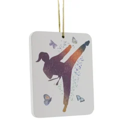 Ornament - Female Kicking