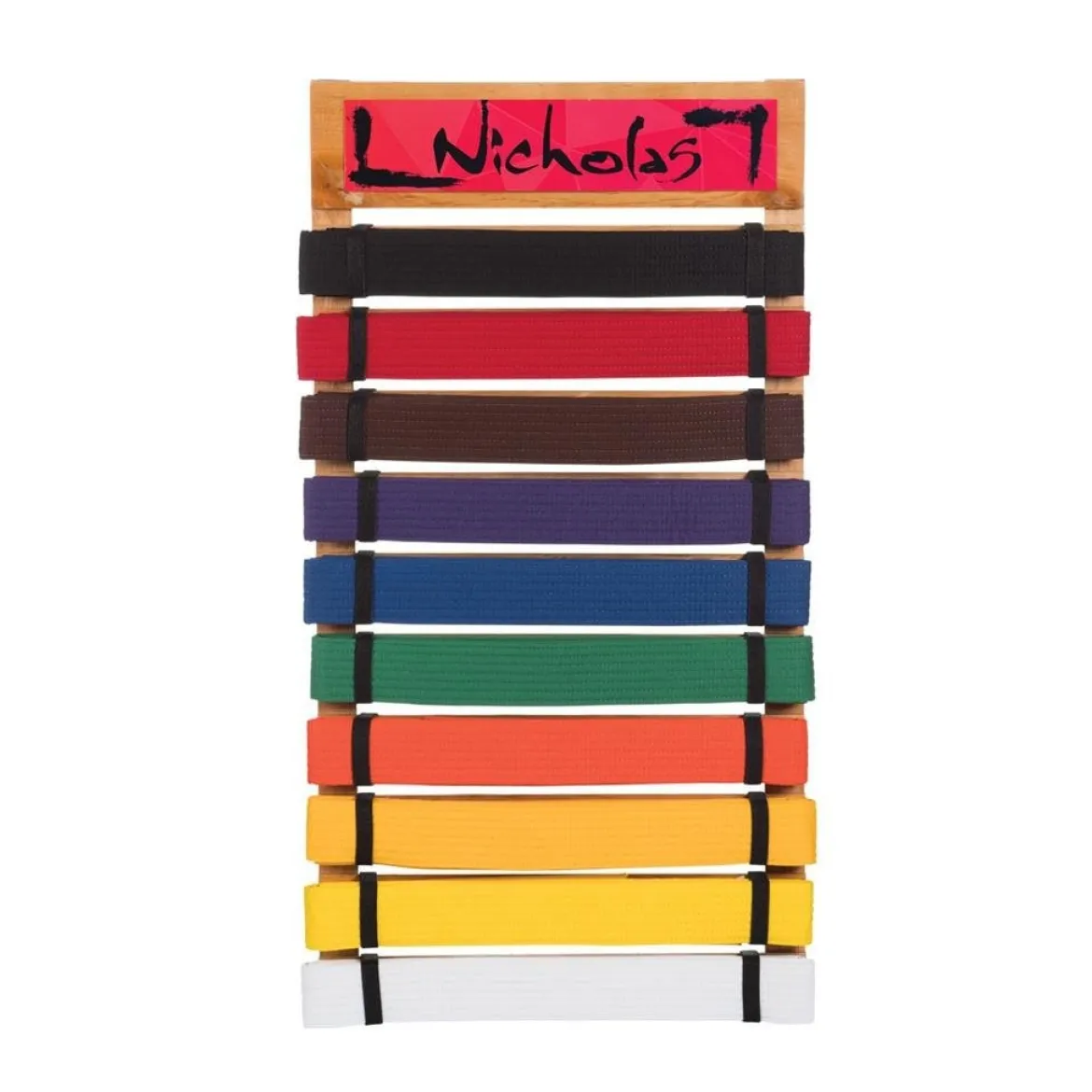 Rank Belt Display - 10 & 12 Level
