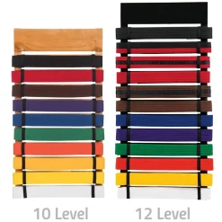 Rank Belt Display - 10 & 12 Level