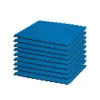 Reversible 2 Color 3/4" Thick Puzzle Sport Mat Kit - Blue/Black