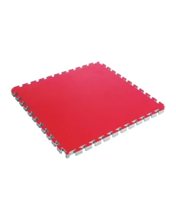 Reversible 1.5" Puzzle Mat Four Piece Bundle - Blue/Red
