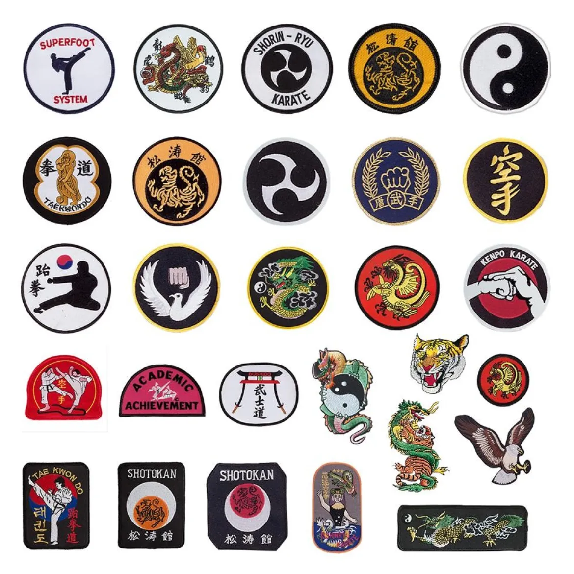 Sewn-In Academic Achievement Patch