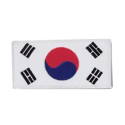 Sewn-In Korean Flag Patch