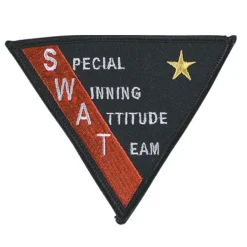 Sewn-In Triangle Patch - SWAT Team