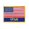 Sewn-In USA Flag Patch