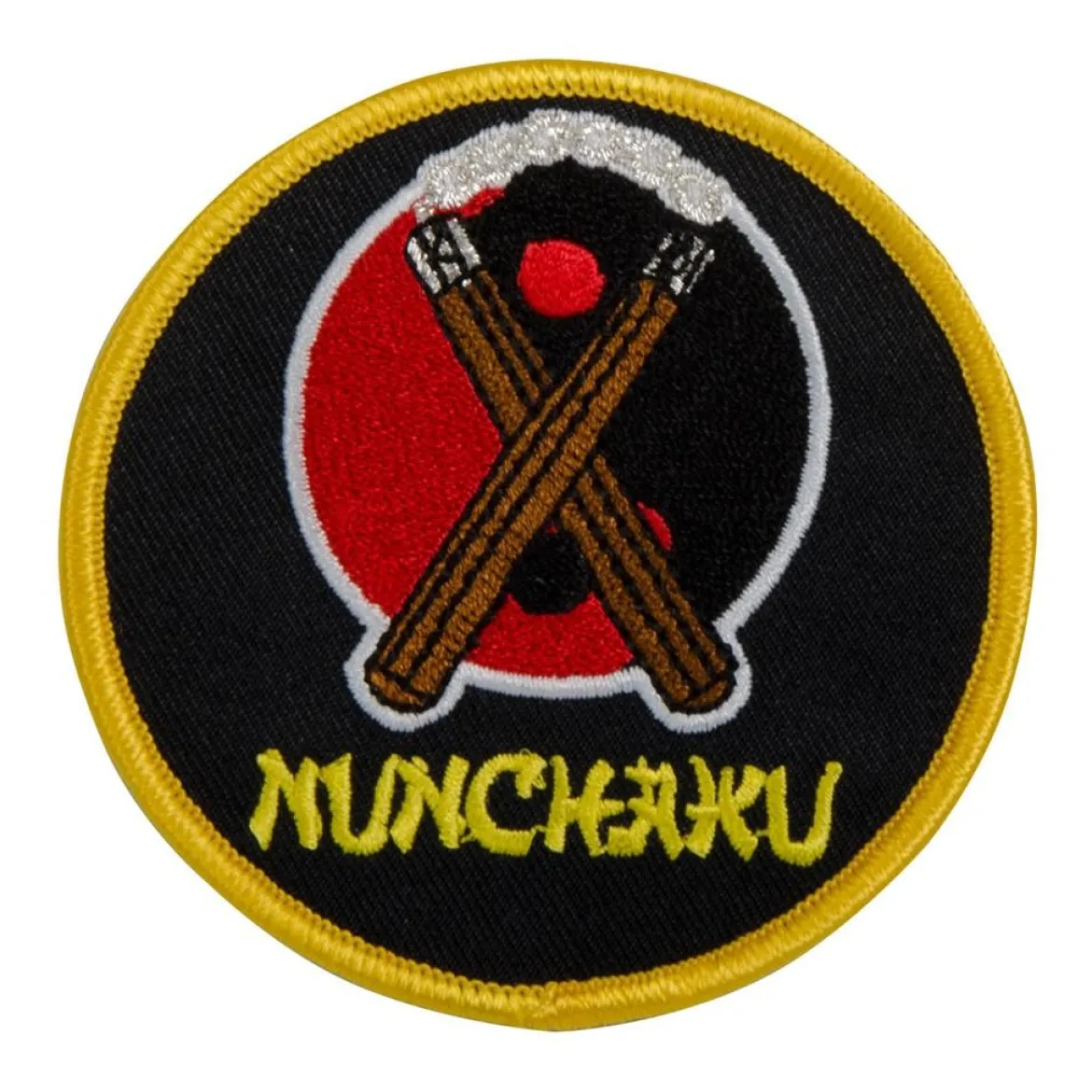 Sewn-In Weapons Patch - Nunchaku
