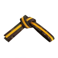Single Wrap Striped Belt