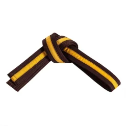 Single Wrap Striped Belt